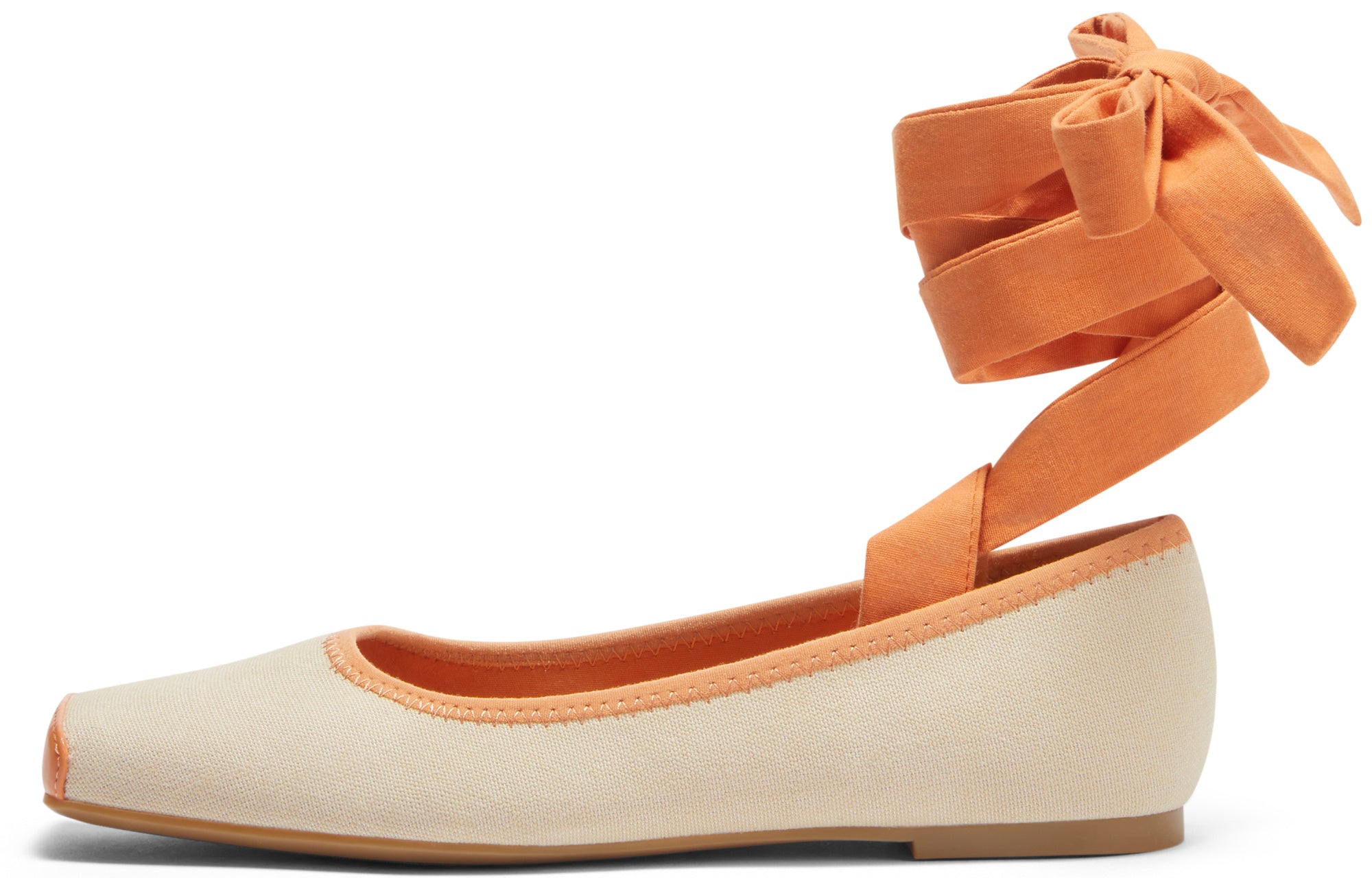 Эспадрильи женские Charles & Keith "Color Blocking Ballet Flats" - Boxette Shop